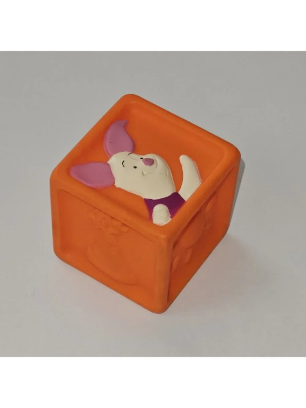 Winnie Pooh Blocks Rubber Squeak Square Piglet Plastic Triangle Rabbit Eeyore
